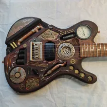 Steampunk Gitarre